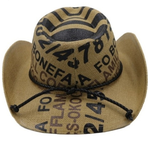 Straw Hat Coffee Bag Style - Picture 4 of 5